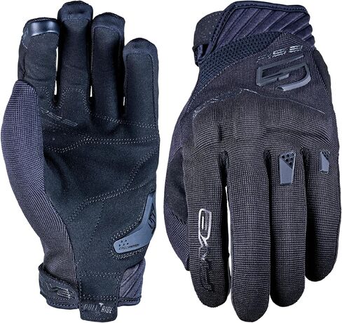 RS3 Evo Motorcycle Gloves for Men, Urban Riding Gloves for Motorcycle, Scooter and More – Black, Black-Red and Black-White, XS-3XL in Saudi Arabia