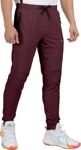 Little Donkey Andy Men's Lightweight Fluged Flugers ، وسروال مسار رياضي سريع الجفاف للركض ، والصالة الرياضية ، والتدريب in Saudi Arabia