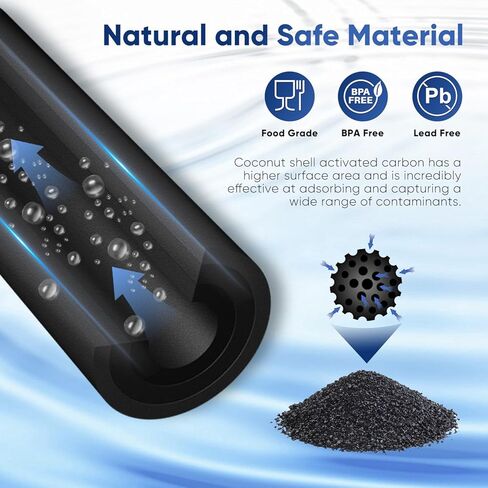 PUREPLUS LT800P NSF 53&42 Certified Replacement for LG ADQ73613401, Kenmore 469490, 9490, ADQ73613402, ADQ736134, LSXS26326S LMXC23746S, LT120F, Refrigerator Water and Air Filter Combo, 3Pack in Saudi Arabia
