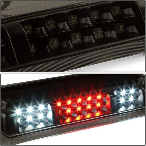 3rd Third Tail Rear Brake Light Replacement For 2009 2010 2011 2012 2013 2014 Ford F-150 Lincoln Mark LT, High Mount Cargo Lamp Waterproof Dual Row LED Stop Light Bar Taillight (Red Lens) in Kuwait