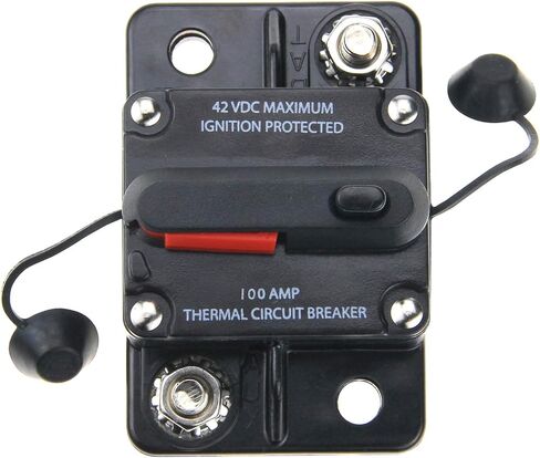 ZOOKOTO Circuit Breaker 40 Amp,Car Automotive Marine Boat Audio Circuit Breaker with Manual Reset, 12V- 42VDC, Waterproof (40A) in Saudi Arabia