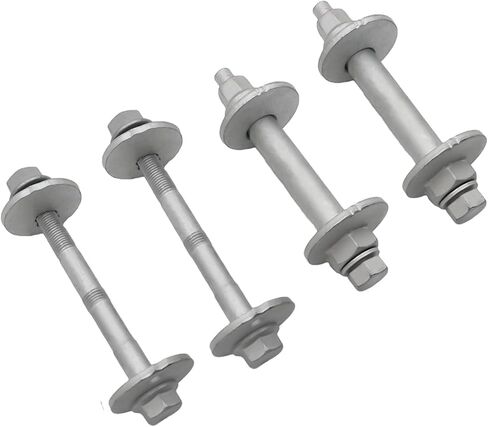 Priprilod Lower Control Arm Cam Bolts Kit Fit for Toyota 4Runner 2003-2009 FJ Cruiser 2007-2010 Tacoma 2005-2016 Front Suspension Camber Lower Control Cam Plate(Both Side) 48409-60020 48190-60020 in Saudi Arabia