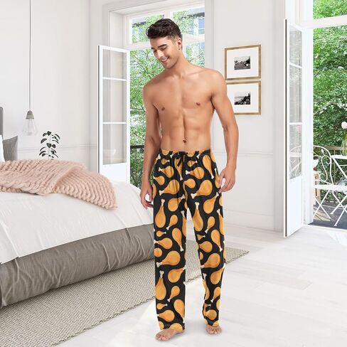 Laprad Men's Pajama Pants Lounge Pjs Bottoms Soft Sleep Pant with Pockets Drawstring in Saudi Arabia