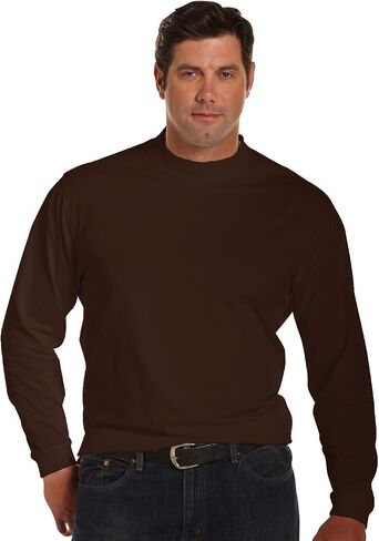 Harbor Bay by DXL Big and Tall Moisture-Wicking Long-Sleeve Shirt in Kuwait