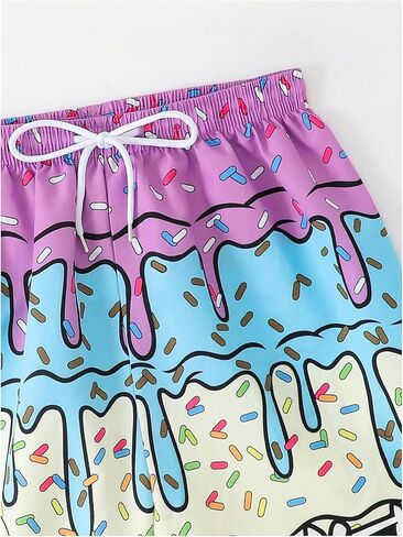 GORGLITTER Boy's Swim Shorts Quick Dry Swim Trunks Swimwear in Saudi Arabia