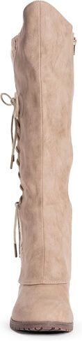 MUK LUKS mens Lukees By Muk LuksÃ‚® Women's Lacy Leo Fashion Boot, Black, 6.5 US in Saudi Arabia