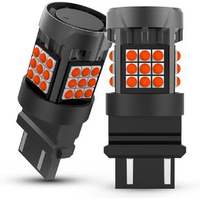 3157 LED Brake Light Bulbs for 2007 2008 2009 2011 2012 2013 Chevy Silverado 1500 2500 3500 HD,Rear Lights Stop lights Tail Lights 1000K Red 3156 3057 LED Bulbs