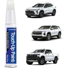 for Chevy Summit White (GAZ/WA8624) Car Touch-Up Paint, Compatible with Chevrolet-GMC Car Paint Scratch Repair Kit, Quick & Easy Solution to Repair