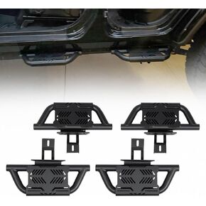 EZ Side Steps Fit for 2007-2018 Jeep Wrangler JK 4-Door Running Boards