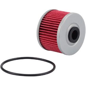HF112 Oil Filter with O Ring Replacement for XR650L CB300F CBR250R CBR300R XL600R XR250L XR200R XR250R XR350R XR400R XR500R Kawasaki KL250 KLX110 KLX140 KLX250 KLX450R Z125 KX450F
