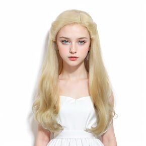 Long Black Curly Cosplay Wig for Women Parties and Halloween in Kuwait