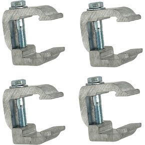 G-16 Pinch Clamps for Inside Mount Tonneau Covers (6 Pack). Made in USA with Structural Aluminum. Roll Up, Hard, Soft Covers and Tops on Pickup Trucks
