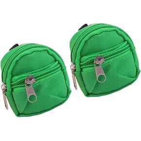 5Pcs Adorable Mini Backpack Coin Purse Key Chain Zippered Change Pouch Pendant for Keys and Bags Present for Cute Mini Bag Chain