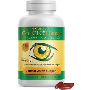 Ocu-GLO Human Vision Formula Eye Health Support Capsules, 90ct