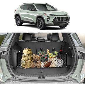 Karltys Envelope Style Cargo Net for Chevy Trax 2024 2025, Elastic Heavy Duty Rear Trunk Mesh Cargo Netting Storage Organizer for 2025 Chevrolet Trax Accessories
