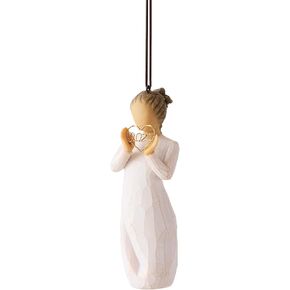 Willow Tree 2025 Ornament, “Memories Close to Your Heart", Commemorates New Babies, Weddings, Celebrates Milestones and Achievements, Graduations, Sculpted Hand-Painted Figure
