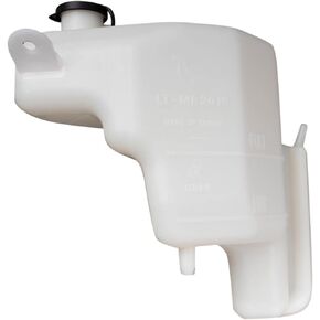 TRQ Radiator Coolant Reservoir Expansion Tank Overflow Bottle Compatible with 2008-2017 Mitsubishi Lancer 2007-2013 Outlander MI3014108