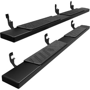Tyger Auto 6" Riser Running Boards Compatible with 2015-2025 Chevy Colorado GMC Canyon | Crew Cab | TG-RS6C60018 | Side Step Rails Nerf Bars