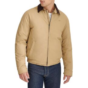 Dockers Men's Cotton Twill Bomber Jacket with Padded Lining