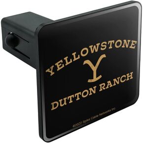 GRAPHICS & MORE Yellowstone TV Show Dutton Ranch Tow Trailer Hitch Cover Plug Insert