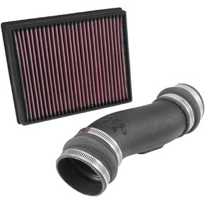 K&N Cold Air Intake System: High-Flow Air Filter, Increase Performance & Acceleration: Compatible with 2014-2020 Ford: Fusion, 63-2588