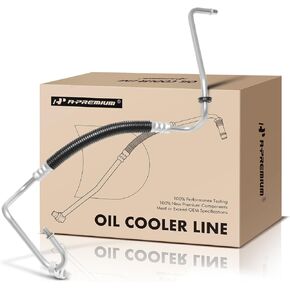 A-Premium Automatic Transmission Oil Cooler Line Hose Assembly Compatible with Chevrolet Impala 2014-2020 & Buick LaCrosse 2010-2016 & Cadillac XTS 2013-2019, 3.6L