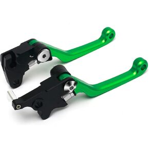 MAMADOU Dirt Bike Brake Clutch Levers, Pivot Adjustable CNC Compatible with KX250 KX250X 2021-2024, KX450F 2019, KX450 2019-2023, KX450X KX450SR 2022-2023