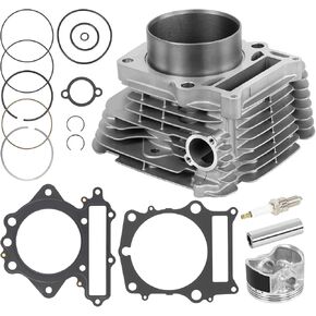 Cylinder Piston Gasket Kit Compatible with Yamaha Grizzly 600 YFM600F/YFM600FH/YFM600FWA 1998 1999 2000 2001,Fit for XT600 1990 1991 1992 1993 1994 1995,Replaces 3TB-11310-00-00/1VJ-11351-00-00