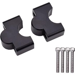 Motorcycle Handlebar Handle Bar Riser Heighten (for Honda Vehicle) CB1000R 2011-2024 (Black)