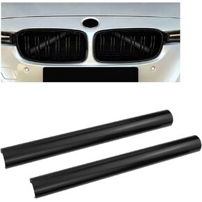 ontto V-Brace Wrap Covers Fit for BMW,Grille Insert Stripes Trim for G20 G28 G21 Grill Stripes Front Grill Insert Trims Stripes Decoration,2 PCS White