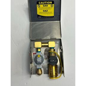 NGO-042LBLP is a Gas Outlet box for 2 Psi Gas with Stainless Steel Cover