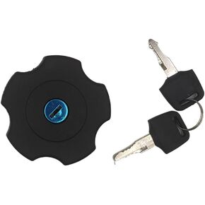 Fuel Gas Tank Cap Cover Lock Key Compatible for Yamaha XT225 Serow 1992-2007 XZ550 Vision 1982-1983