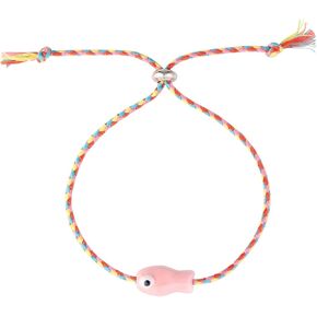 Fish Bracelet Anklet Surfer Colored Adjustable Rope Bracelet Hawaii Beach Summer Beach Women and Men Jewelry