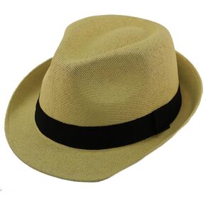 Epoch Lightweight Summer Derby Fedora Trilby Adjustable Hat