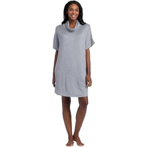 Softies Ultra Soft Dream Jersey Cowl Neck Lounger with Side Seam Pockets, Lightweight Fabric for Casual & Loungewear