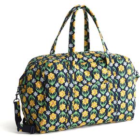 Vera Bradley Premium Cotton Large Miramar Weekender