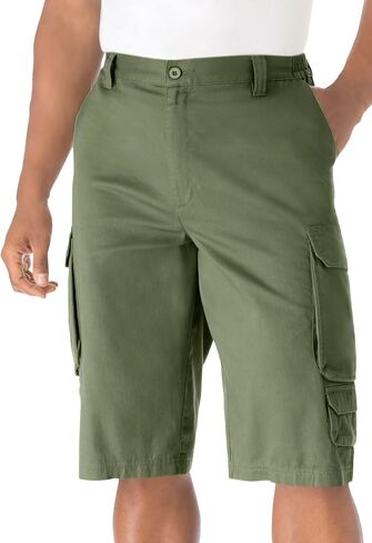 KingSize Men's Big & Tall 14" Cargo Shorts in Saudi Arabia