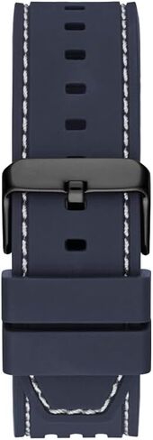 GUESS Men's 44mm Watch - Black Strap Black Dial Yellow Case in Kuwait