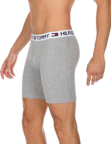 Tommy Hilfiger Men's Underwear Cotton Classics 4-Pack Boxer Brief-Amazon Exclusive in Saudi Arabia