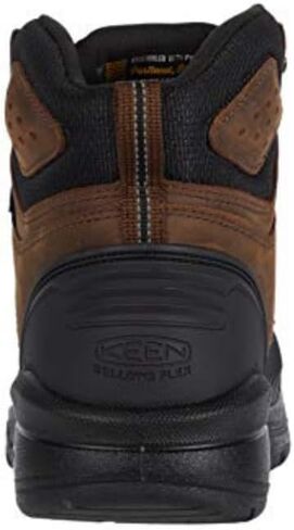 KEEN Utility Men's Portland 6" KBF Composite Toe Waterproof Work Boots Construction, Black/Black, 11 in Saudi Arabia