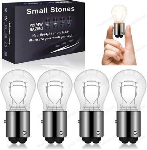 4PCS BAZ15D 1157 12V 21/4W S25-1016-7225-12594HALOGEN LIGHTIVE LIGHTIVE LIGHT LIGHTSTION LIGHT (WHITE ، BAZ15D) in Kuwait