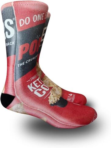 KACOLOR Crazy Socks for Men Novelty Socks Silly Funny Colorful Snack & Junk Food Crew Unisex Socks in Saudi Arabia