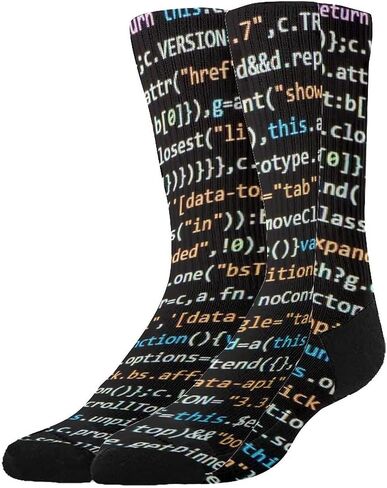 Mens Colorful Dress Socks, Floral Bernese Mountain Dog Gray, Women Funny Novelty Patterned Crazy Design Socks 1 Pair in Saudi Arabia