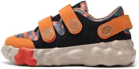 UIN Men's Walking Travel Shoes Slip On Casual Lightweight Wide Toe Chunky Fashion Sneaker FiguerasⅠ in Kuwait