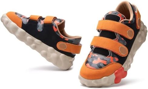 UIN Men's Walking Travel Shoes Slip On Casual Lightweight Wide Toe Chunky Fashion Sneaker FiguerasⅠ in Kuwait