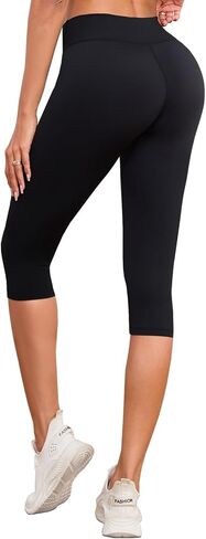 MixShe Leggings for Women Capri Yoga Pants Seniors Butt Lifting Shapewear Women's Clothing in Saudi Arabia