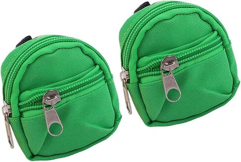 5Pcs Adorable Mini Backpack Coin Purse Key Chain Zippered Change Pouch Pendant for Keys and Bags Present for Cute Mini Bag Chain in Saudi Arabia