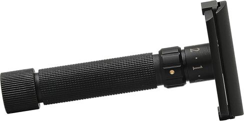 PEARL Flexi Adjustable Razor Version V12 - Adjustable Double Edge Safety Razor Made of Pure Brass Metal with 50 Premium Stainless Steel Blades, Adjust The Blade Exposure with A Turn of Dial for Milder to More Aggressive Shaves in Kuwait