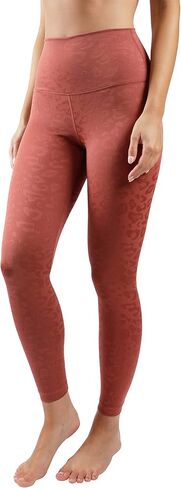 90 Degree By Reflex High Waist Tummy Control Squat Proof Ankle Length Printed Leggings in Saudi Arabia