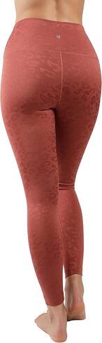 90 Degree By Reflex High Waist Tummy Control Squat Proof Ankle Length Printed Leggings in Saudi Arabia